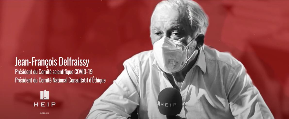 News – COVID-19: the president of the scientific committee invited to HEIP