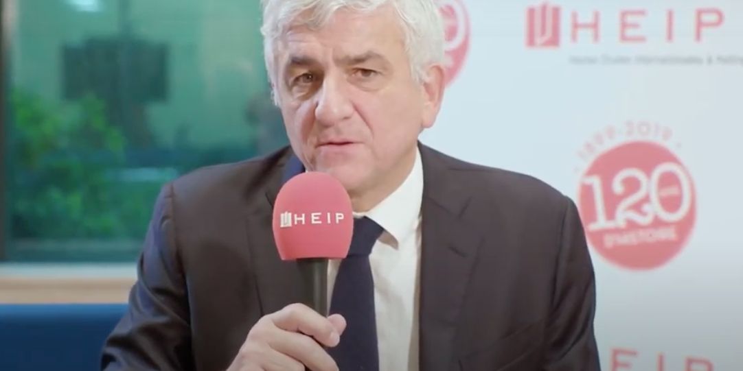 Actualités – Hervé Morin en conférence pour les étudiants d’HEIP