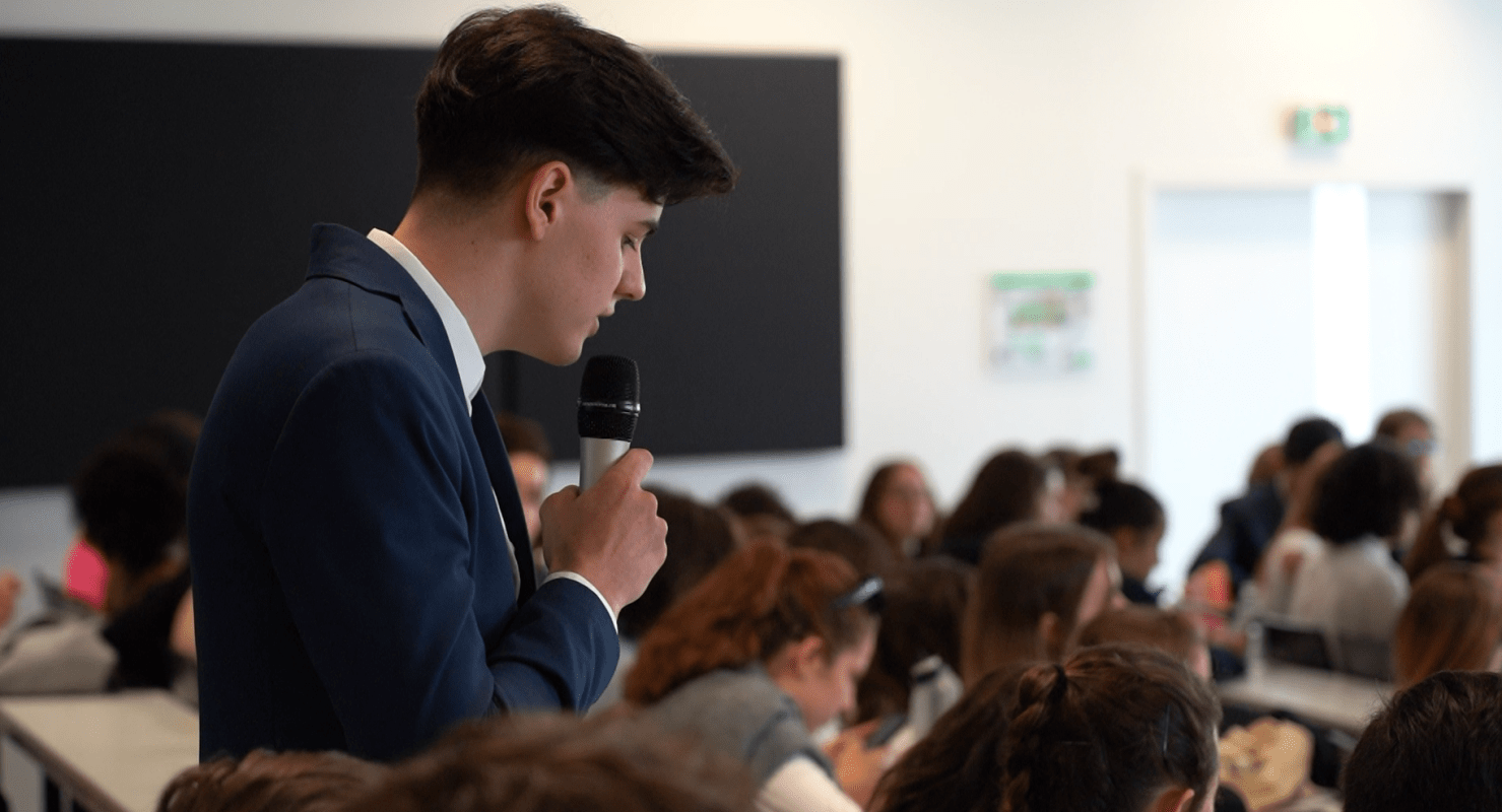 Mock National Assembly on the Lyon campus