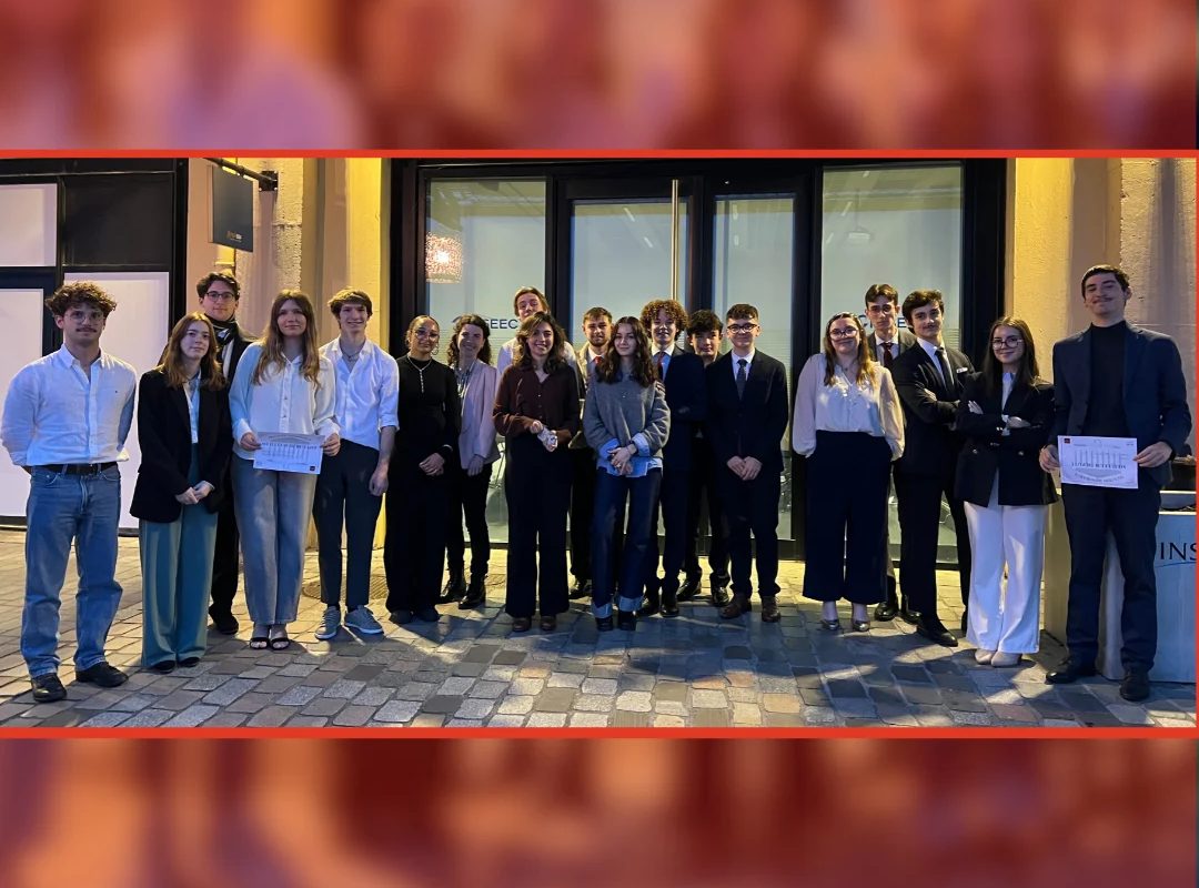 Plunging into the heart of parliamentary debate: students from the APH Bordeaux association take on the role of MPs